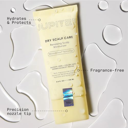 Jupiter Hydrating Scalp Moisturizer – Moisturizing, Nourishing, and Strengthening Hair Care – Daily Scalp & Hair Hydration – Color-Safe, Sulfate-Free, Paraben-Free, 2.1 fl. oz.