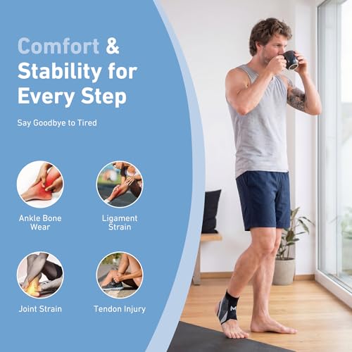 Ankle Brace for Men & Women, Grey, 1 Pc