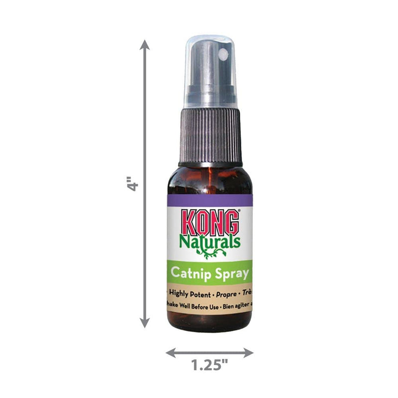 KONG – Naturals Catnip Spray for Cats – 30 ml (1 Fluid Ounce)