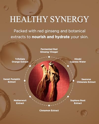 DANAHAN Bonyongo Red Ginseng Vinegar Toner, Niacinamide, Dry Skin, 5 fl oz