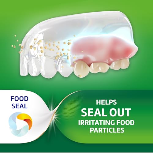 Poligrip Free Denture Adhesive Cream, Strong All-Day Hold, 2.4 oz (4 Pack) 2.4 Ounce (Pack of 4)