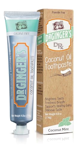 Dr. Ginger’s Coconut Oil Teeth Whitening Bundle | Rinse, Toothpaste, Gel
