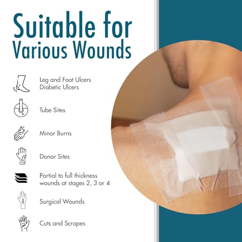 Dynarex Dürma+ Petroleum Gauze Dressings - Sterile Non-Adherent Impregnated Gauze Pads - Maintains Moist Environment and Minimizes Sticking - 3" x 9" - 50 Per Box 50 Count (Pack of 1)
