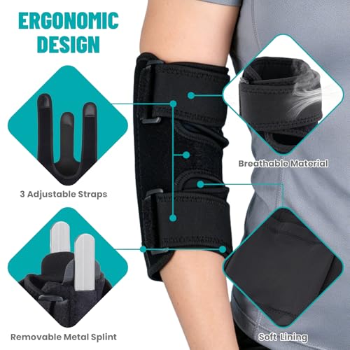 Cubital Tunnel Elbow Brace for Nerve Compression & Elbow Discomfort