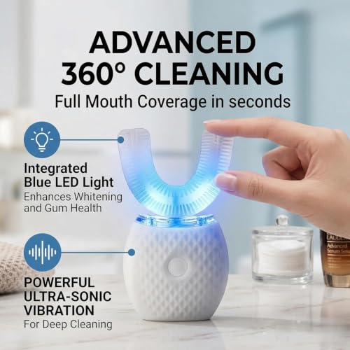 Ultra Soft U Shaped Toothbrush for Adult Daily Oral Care
