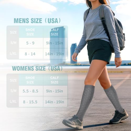 Copper Compression Socks for Women & Men (6 pairs) - Best Support for Nurses, Running, Hiking, Recovery Small-Medium Pink -shaped heart-2