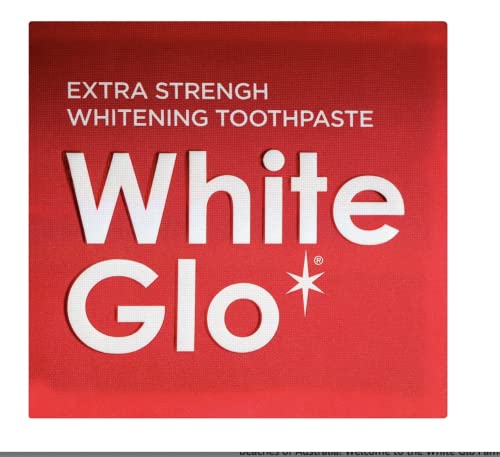 White Glo Extra Strength Whitening Toothpaste Professional Choice (100ml) - Pack of 6
