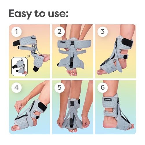 ZenToes Plantar Fasciitis Night Splint Brace for Women & Men