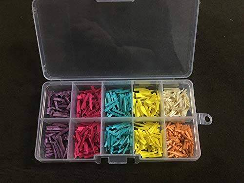 600pcs/Box Mixed Dental Fixing Wood Wooden Wedges for Dental Restoration for Matrices