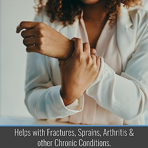 Heelbo Adjustable Thumb Brace & Wrist Strap, Fits Left or Right Wrist, FSA & HSA Eligible, Isolates and Stabilizes for Sprains, Fractures, Arthritis and Chronic Conditions