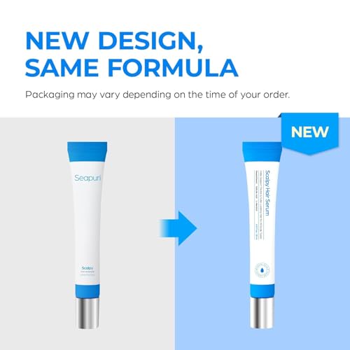 Seapuri Scalpy Hair Growth Serum for Thinning Hair | Korean Scalp Treatment with Salicylic Acid, Menthol, Dexpanthenol | Supports Hair Density & Thickening | Fuller Looking Hair & Scalp Health