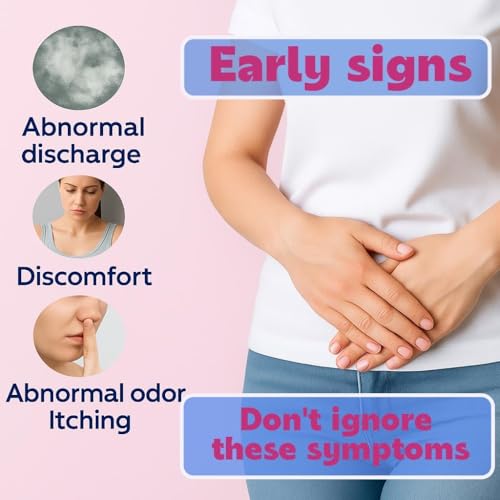 Vaginitis Test Kit, Rapid Screening for Common Vaginal Discomfort Causes – at-Home Self Test for Women – Fast, Easy & Accurate – 1 Test