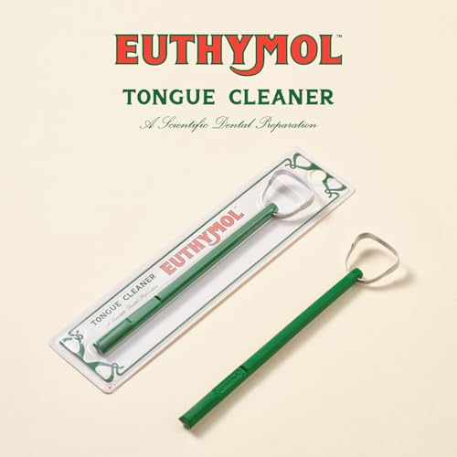 EUTHYMOL Instant Oral Fresh Duo - Original Pink Toothpaste & Tongue Scraper