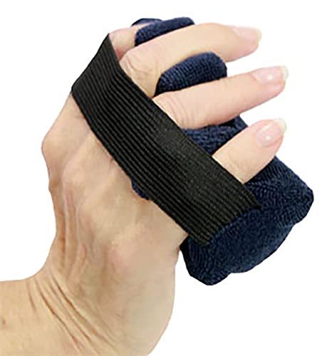 Hand Finger Contracture Cushion, Adult Large, Blue
