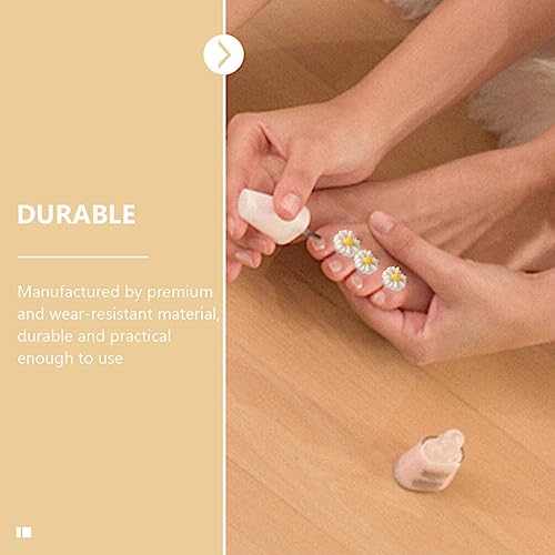 SOLUSTRE 32 pcs Professional Toe Separators Nail Art Toe Separators for Pedicure Dividers for Nail Polish Application Manicure Tools for Home and Salon Use