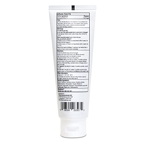 Globe Miconazole Nitrate 2% Antifungal Cream, 4 oz Tube, 2 Pack
