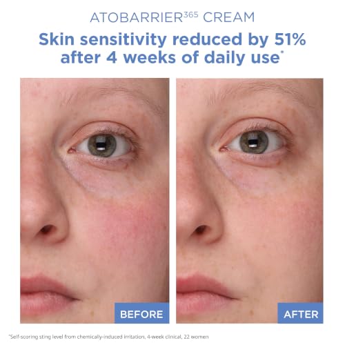 AESTURA ATOBARRIER365 Cream with Ceramides, Korean Face Moisturizer for Barrier Repair | 120H lasting Hydration, Ceramide Capsules, Dry & Sensitive Skin, Non-comedogenic, 80 mL / 2.70 fl.oz.