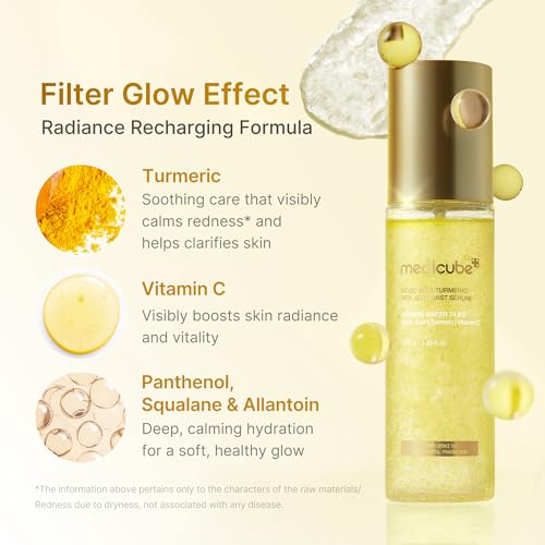 medicube Jelly Mist Serum with Kojic Acid Turmeric, 2.02 fl.oz 2.02 Fl Oz (Pack of 1)