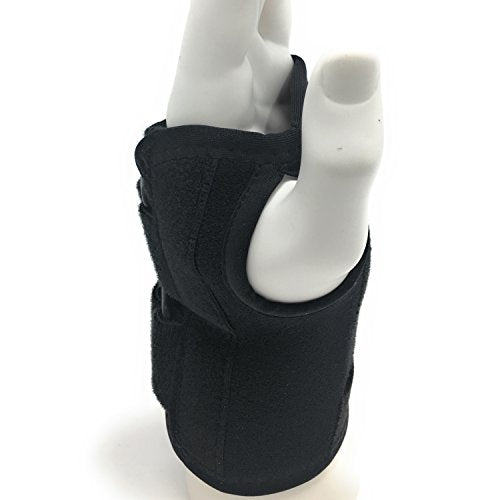 OTC Wrist Splint, 6-Inch, Fitted Brace for Men and Women, Hand Pain Relief Support, Left Hand, X-Large 6 Inch (Left Hand)