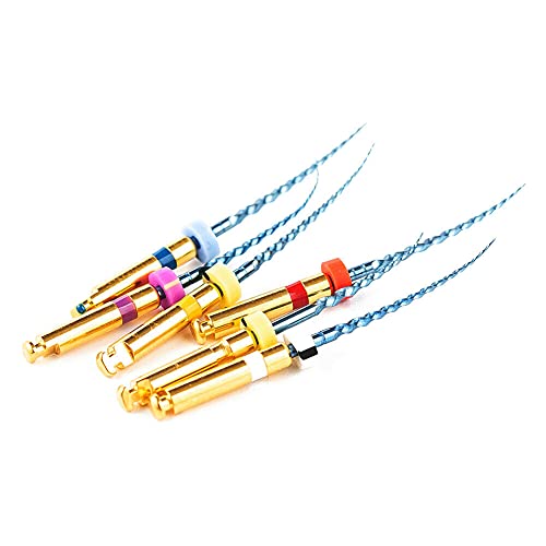Dental Endo Files X3-Blue Max 25MM Endodontic Root Canal Treatment Rotary Files (6PCS X3-Taper Blue MAX Files) 6PCS X3-TAPER BLUE MAX Files