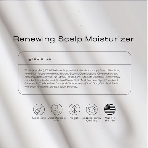 Jupiter Hydrating Scalp Moisturizer – Moisturizing, Nourishing, and Strengthening Hair Care – Daily Scalp & Hair Hydration – Color-Safe, Sulfate-Free, Paraben-Free, 2.1 fl. oz.