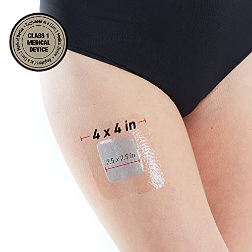 Neo G Opti-Heal Hydration Multi Purpose Dressing - Hydrogel Wound Dressing Pads for Advanced Wound Management - Ulcer Dressing, Bed Sore Bandages, Diabetic Wound, Burn Dressing Gel 4 x 4-4 Pcs