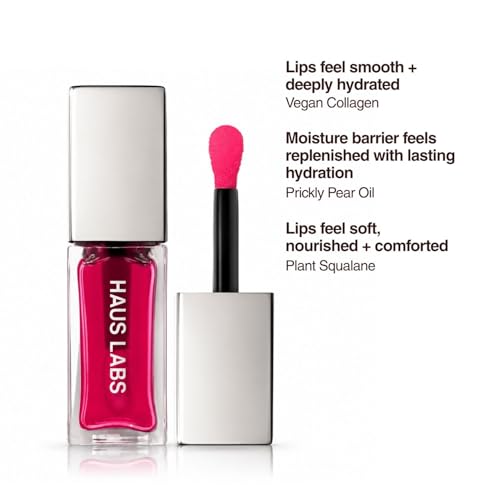 HAUS LABS BY LADY GAGA PhD Hybrid Lip Oil Primary 0.25 Fl Oz (Pack of 1)