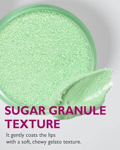 MAY ISLAND Lip Sugar Scrub #Dragonfruit Kiwi - Korean Exfoliating Lip Treatment with Natural Sugar & Walnut Shell - Gentle Lip Exfoliator for Smooth, Soft Lips - Refreshing Kiwi Scent, 0.41 oz.