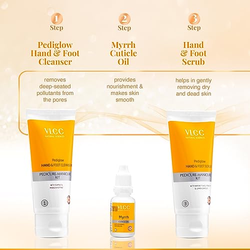 VLCC Pedicure-Manicure Hand & Foot Kit((150gm+60ml))