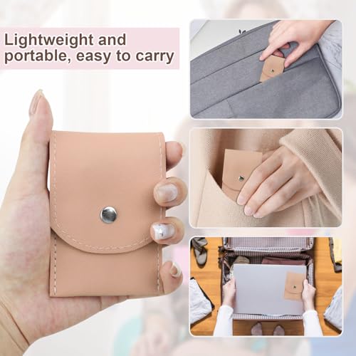 Manicure Set Bulk Nail Clippers Kit Stainless Steel (12 Pack 7 in 1, Pink) 3.95 Inch 12
