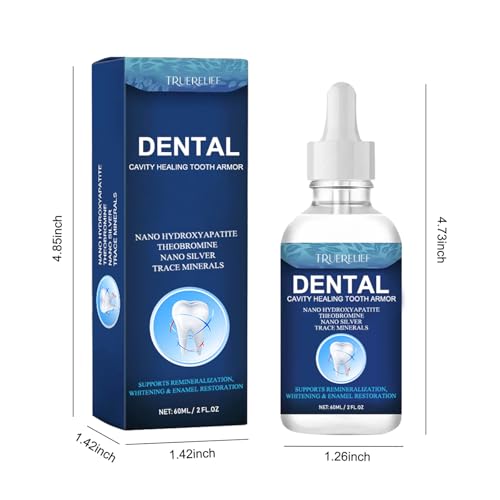 BENIX Tooth Armor Drops – Nano-HA & Theobromine Oral Care Serum (3) 0.33 Fl Oz (Pack of 3)