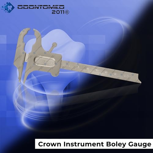 OdontoMed2011® New Crown Instrument Boley Gauge Dental Lab Measuring Gauge Dental Gauges large