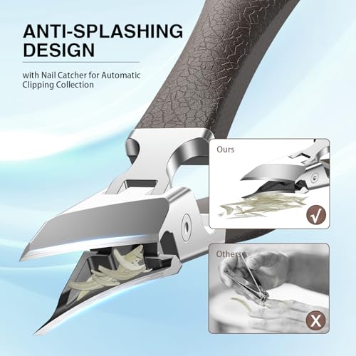 Eagle Beak Slanted Nail Clippers for Thick & Ingrown Toenails