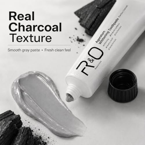 Bamboo Charcoal Whitening Toothpaste, Hydroxyapatite Mint, 3 Pack 3pc