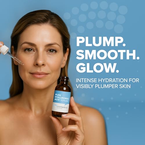 Hyaluronic Acid Serum for Skin 100% Pure-Anti-Aging Serum - Intense Hydration + Moisture, Non-greasy, Paraben-free Hyaluronic Acid for Your Face 8 oz Original 8 Fl Oz (Pack of 1)