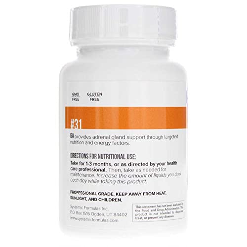 Systemic Formulas: #31 - Ga - Adrenal - BeesActive Australia