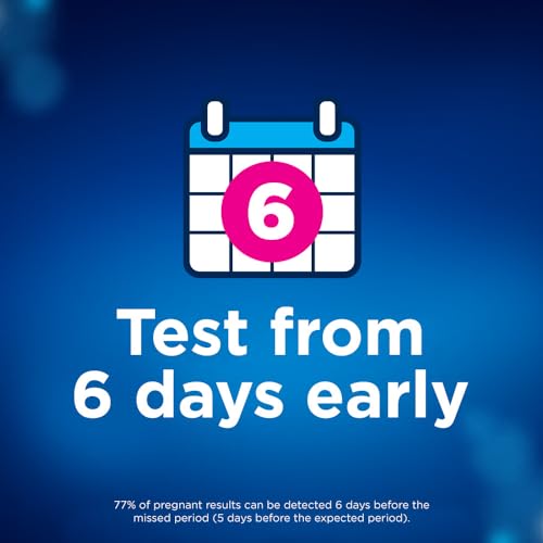 Clearblue Early Detection Pregnancy Test, 3 Ct Early 3 3 Count (Pack of 1)