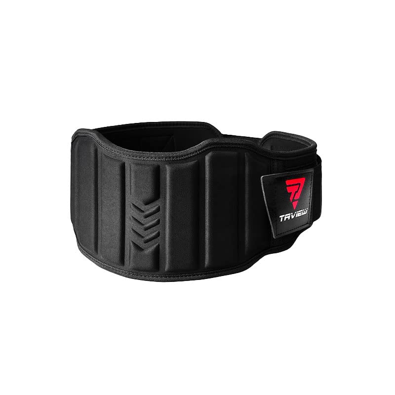 Weight Lifting Belt, Weightlifting Belt,Workout Gym Powerlifting Belt 7 inch,Fitness Back Support for Cross Training, Squats, Lunges M Black (Double EVA)