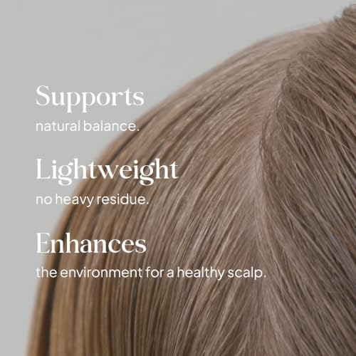 Healthy Scalp Treatment for Dry Flaky Scalp, Lightweight Leave-In Scalp Treatment with Rosemary & Peppermint, 3.4 oz
