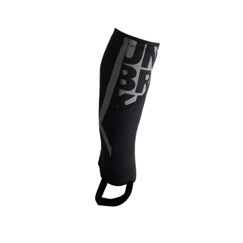 Shin Sleeves Pro Reflective 7mm neoprene, Deadlift, Rope Climb, Box Jumps for Men and Women(ONE Piece) S/M