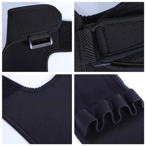 Hand Wrist Brace Finger Splint Anti-Spasticity Rehabilitation Gloves - Hand Position Fixation for Stroke Hemiplegia Patients & Athletes - Finger Grip Strength Training Device (1 Pack) 1