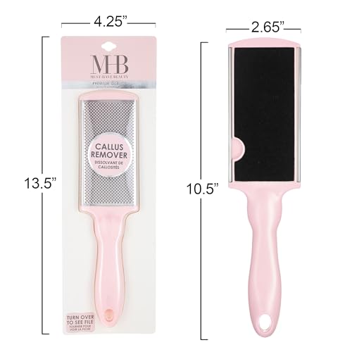 Pink Callus Remover Tool - Professional Foot File & Callus Shaver for Feet Pink