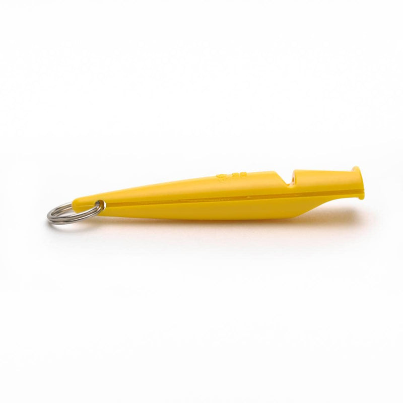 | Dog Training Whistle Number 210.5 High Pitch, Single Note | Good Sound Quality, Weather-Proof Whistles | Designed and Made in The UK (Yellow) Yellow - BeesActive Australia