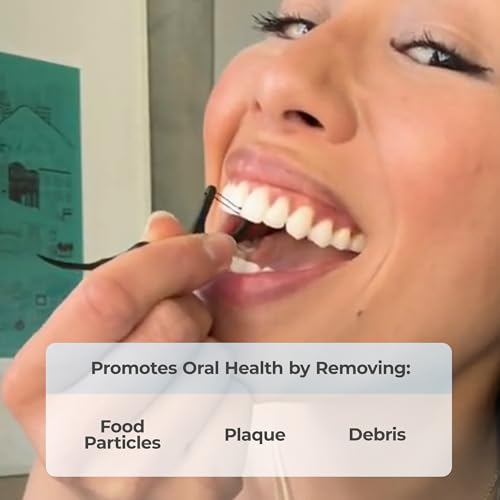 PUL Dental Care Bundle: Pack of 200 Floss Picks + White Aligner Case – Mint Teeth Flossers for Deep Cleaning, Case for Storing Invisalign, Retainers, Mouth & Night Guards, PUL Removal Tool & More