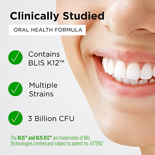 Oral Probiotics for Bad Breath & Dental Health - BLIS K12 30-Day Supply