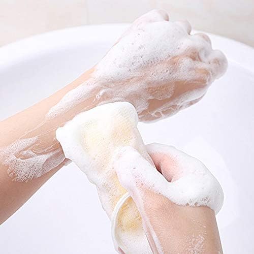 Wakaka 10-Piece Whisk Net with Soap Filling, Soap Net, Soap Bag, Whip, Mesh Material, Drawstring Bag, Bath, Foaming Massage, Exfoliating -  Australia