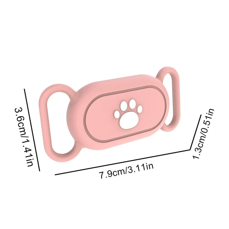 Hsthe Sea Dog Collar Holder for Samsung Galaxy SmartTag2, Waterproof Loss-Proof Protective Case - Silicone Case Pet Cat Dog Collar Accessories - BeesActive Australia