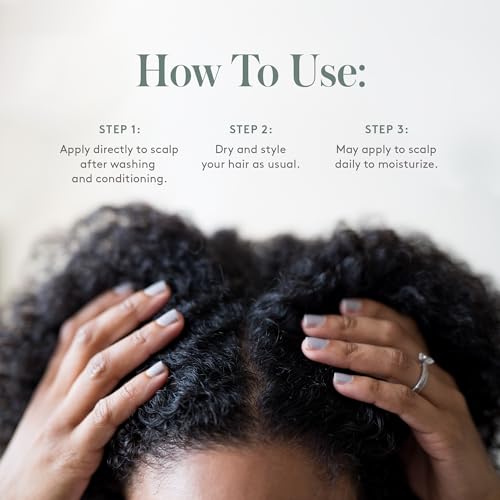 LivSo Moisturizing Scalp Lotion for Dry Scalp & Textured Hair, 8.5 Oz