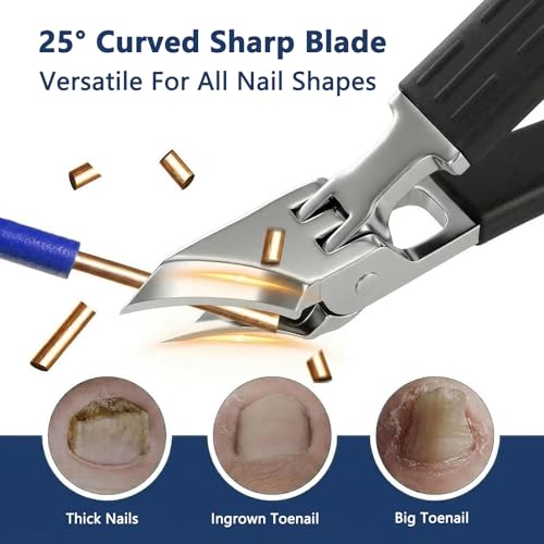 Eagle Beak Nail Clippers, Ingrown Toenail Clipper & Angled Nail Clipper Set