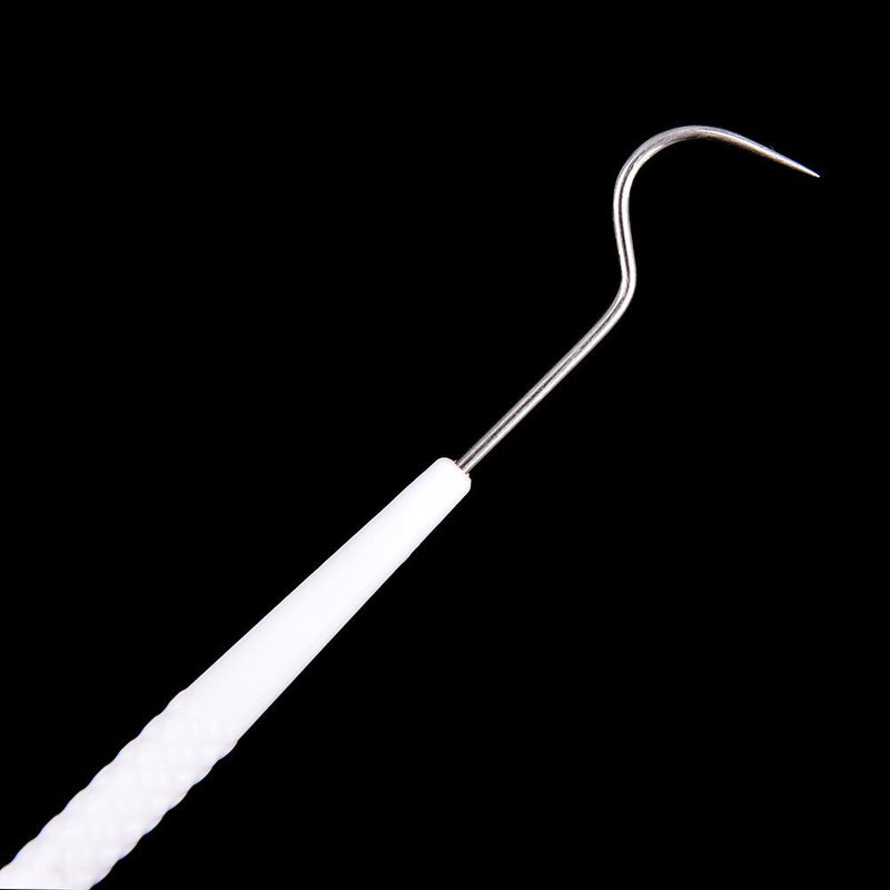 100pcs Disposable Dental Explorers Sterilized Double Ends Probe Hook Pick Stainless Steel Explorer - BeesActive Australia